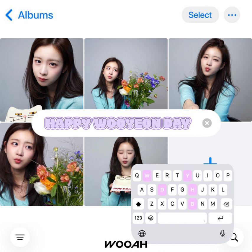 우연 WOOAH우아 인별 등 030211 생일 with 나나 소라 루시 민서0