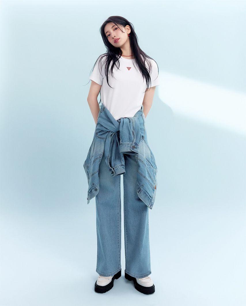 수지 GUESS게스 등4