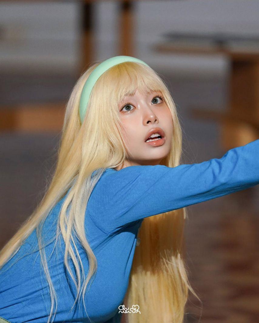 츄 XO, My Cyberlove 자켓 촬영 비하인드5