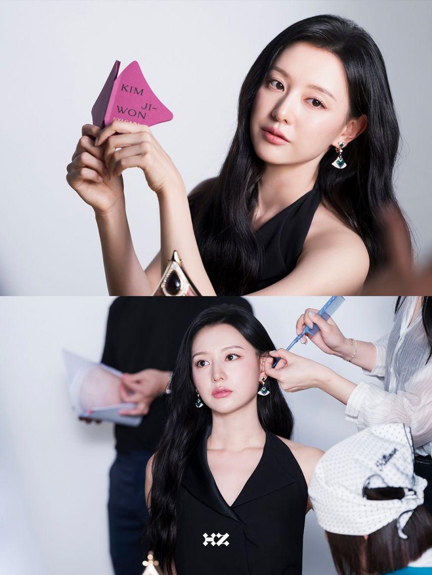 김지원 불가리 비하인드3