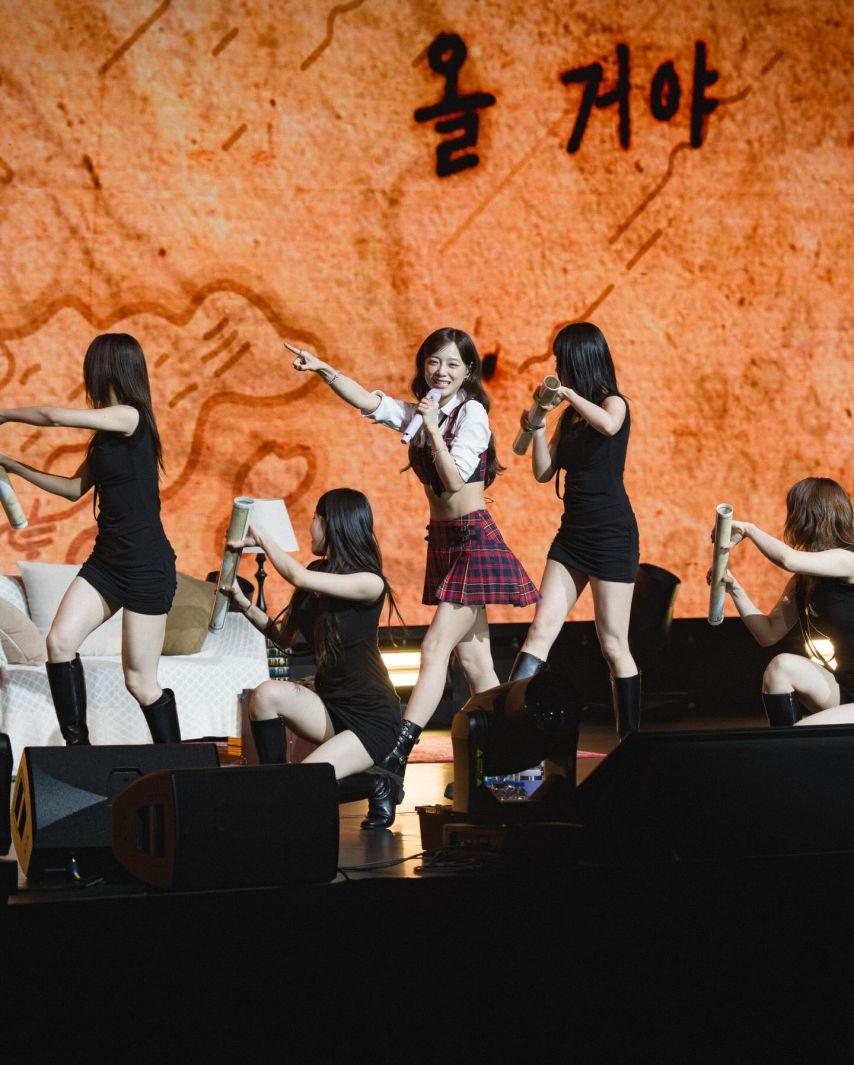 김세정 아이오아이 인별 홍콩 with 김나영 신보라/ 롱샴14