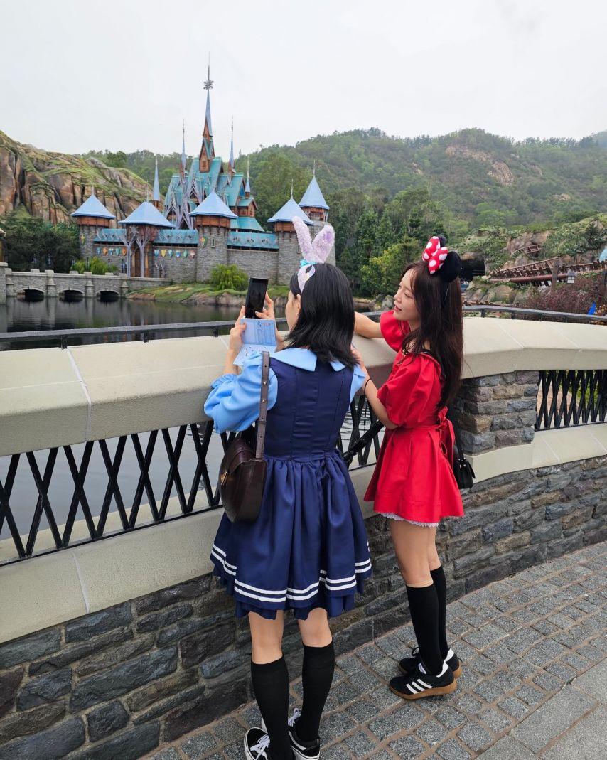 김세정 아이오아이 인별 홍콩 with 김나영 신보라/ 롱샴2