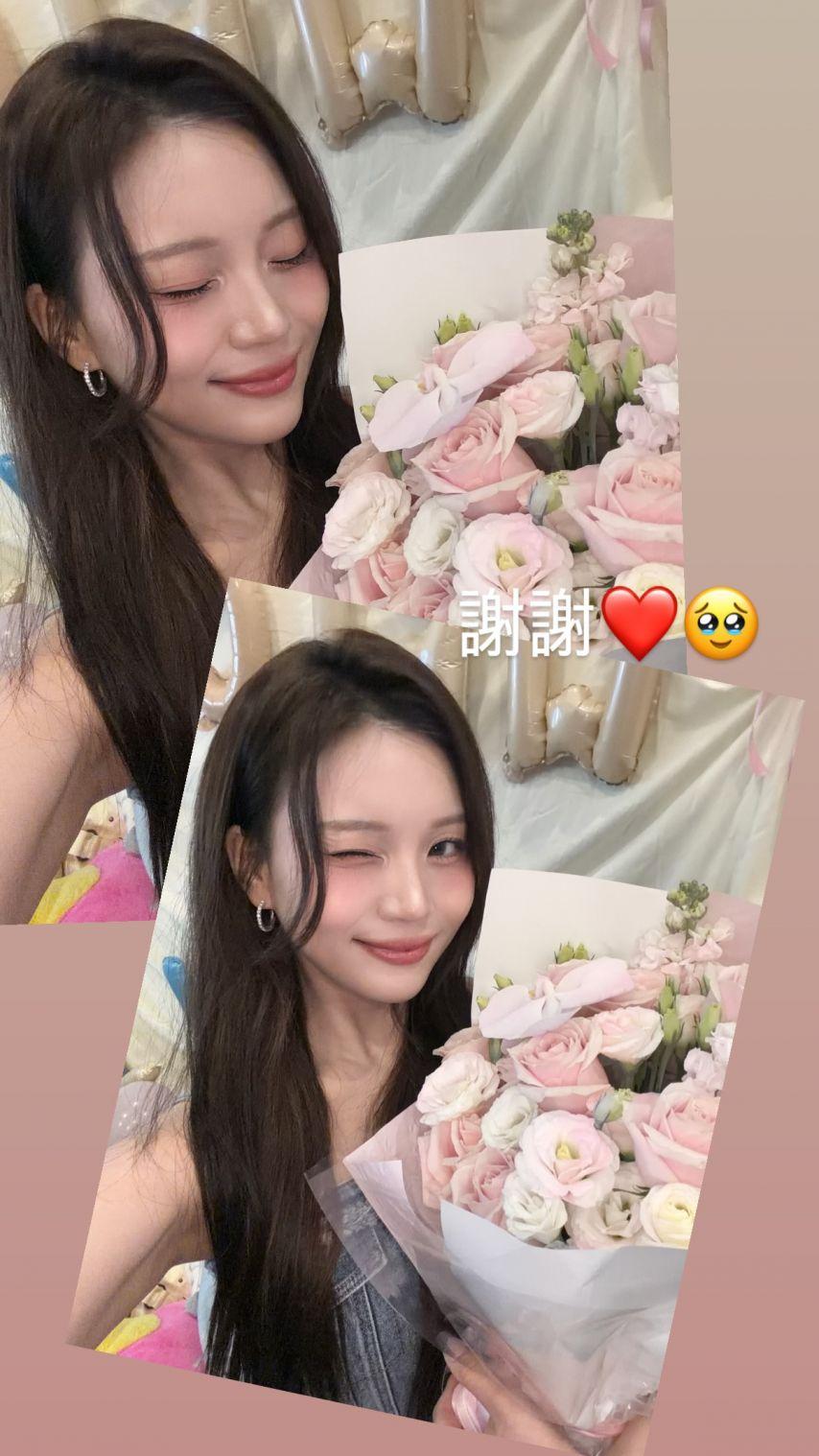 엄지 VIVIZ비비지 인별5