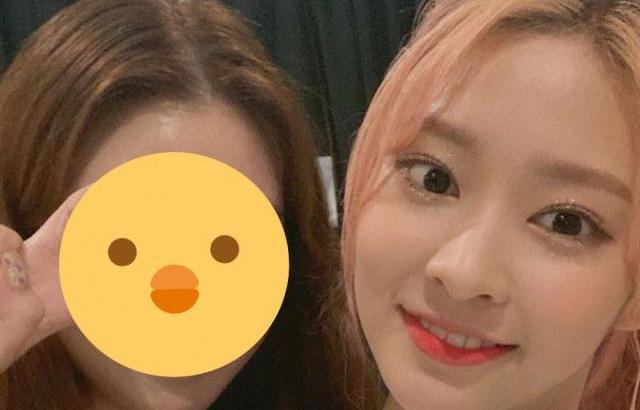 아이즈원 김민주, 지인 인스타