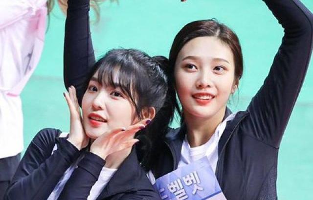 포즈잡아주는 아이린