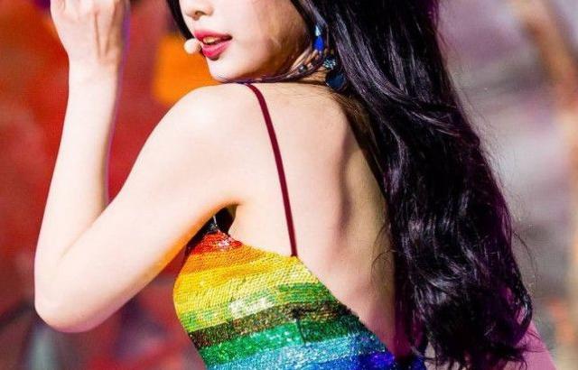 조이 무지개원피스 고화질