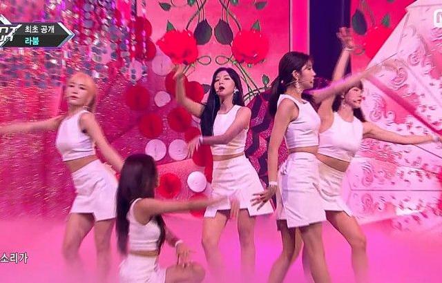 라붐 엠카운트 체온 컴백 캽챠