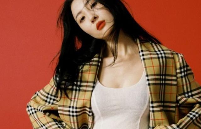 선미 버버리 화보