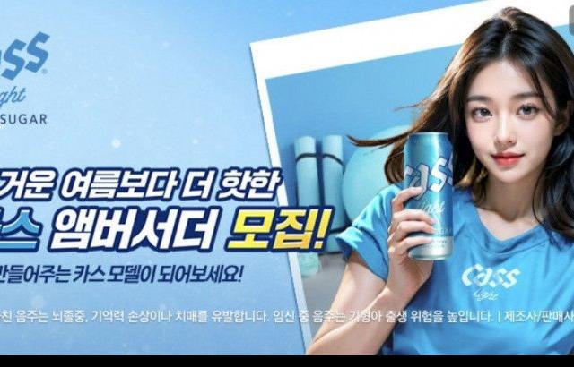 이제는 연예인으로 모델 안하고 AI모델시대