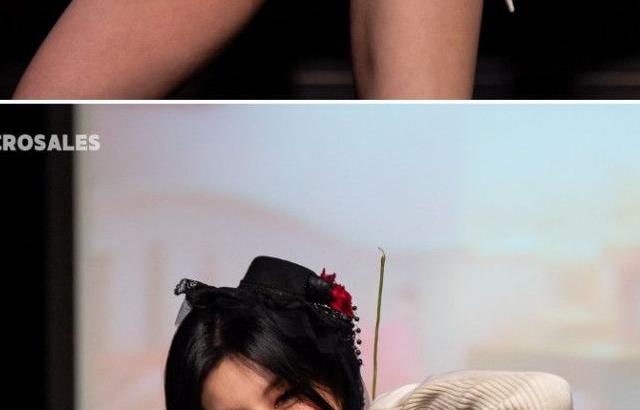장미를 물고있는 있지 예지