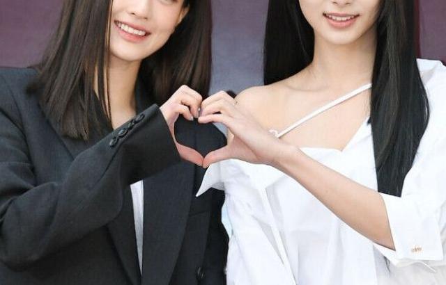 트와이스 지효와 쯔위