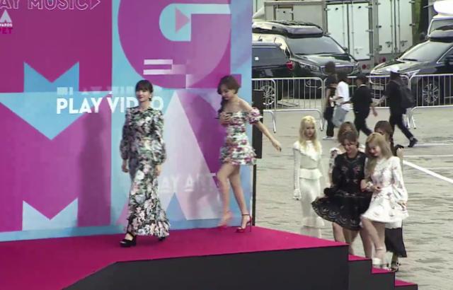MGMA 트와이스 레드카펫