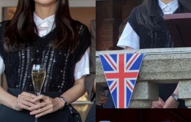 어제자 주한 영국대사관 파티에 참석한 블랙핑크 기사사진