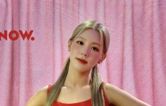 붉은색 원피스 미연