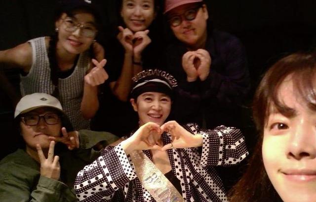 김혜수 인별 0905생일파티 with 한지민 한효주 윤소이 박준면 등