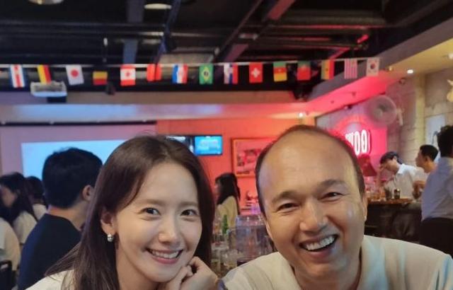 윤아 소녀시대 & 이채민 & 김광규 폭군의셰프 종방연